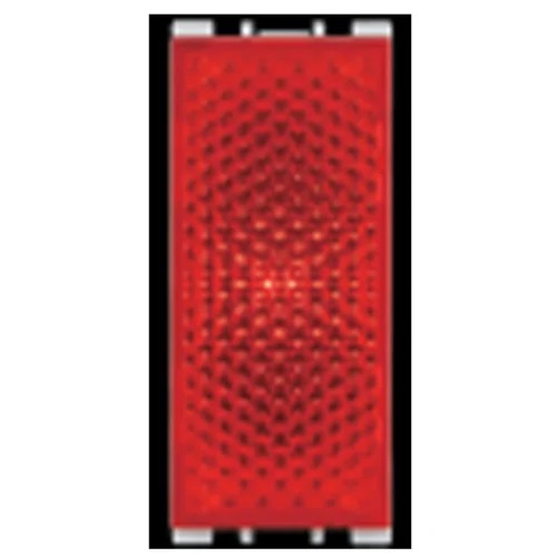 Indicator - LED (Red), 1Module, Anchor Europa - Black